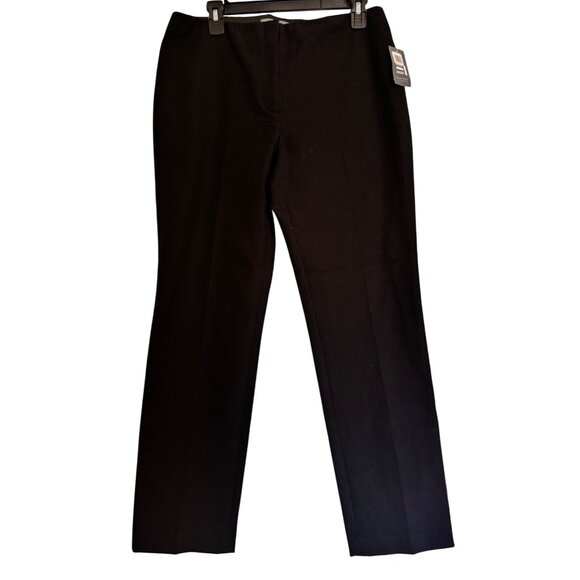 Elliott Lauren Ponte Size 12 Straight Leg Cotton Blend Hidden Elastic Waist Dre - Picture 10 of 10